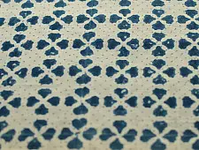 Ajrakh . Natural Color Cotton Fabric ~ 31 { Per meter }